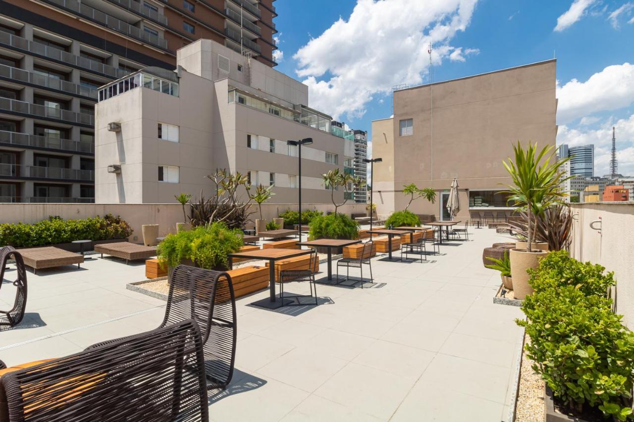 Estudio Moderno Em Pinheiros Com Ac E Rooftop Sao Paulo Dış mekan fotoğraf